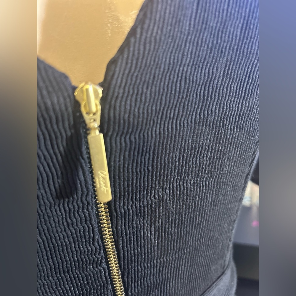 Closet NEW Blk Short-Sleeve
Jumpsuit w Back Exposed ZipWaist Tie/Front Pockets - Picture 6 of 11